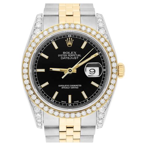 rolex 116233 diamond|rolex 116233 black stainless steel.